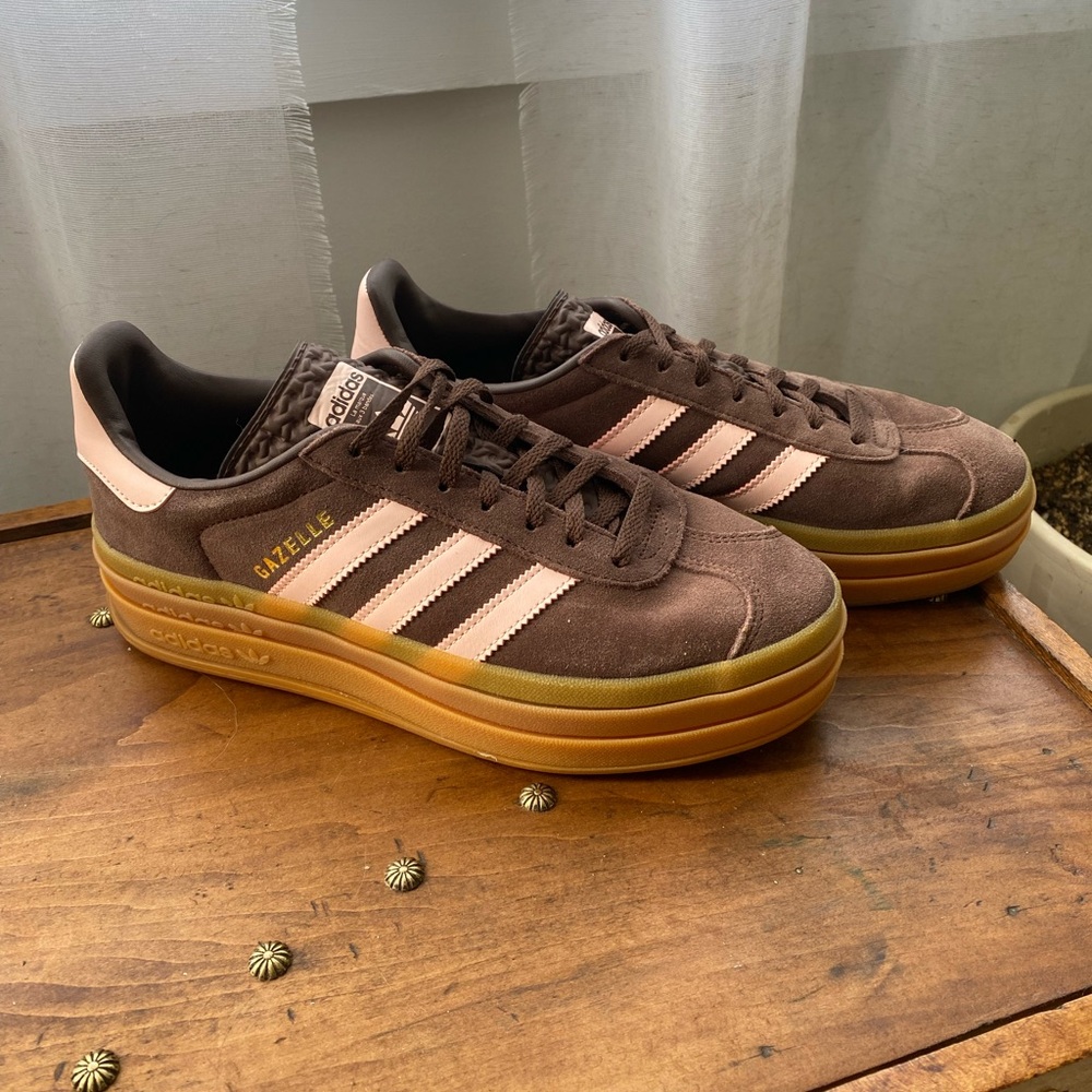Adidas Gazelle Brown/light pink